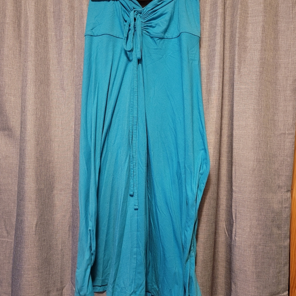 Teal skirt/dress cover-up